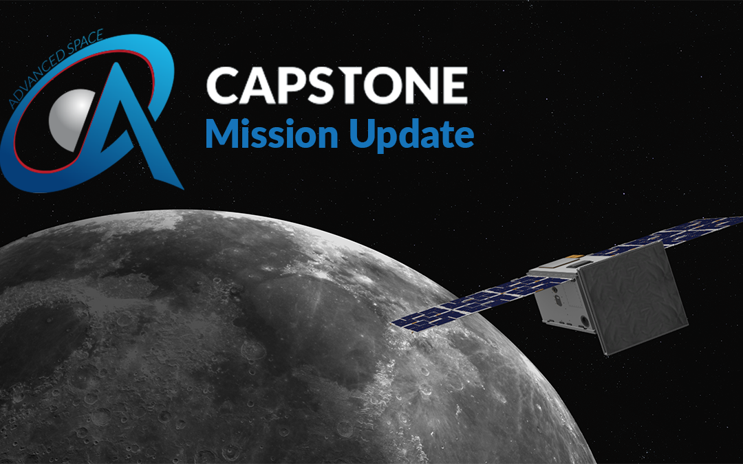 First Commercial Lunar Orbiter Successfully Completed All Operational Objectives – CAPSTONE™ Continues Moon Operations to Inform Future Missions